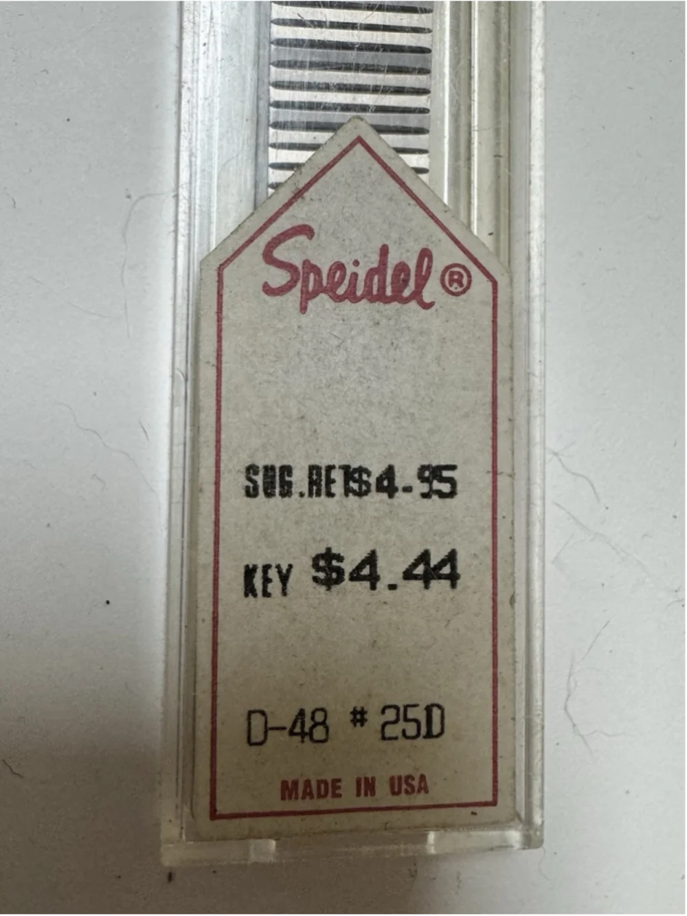 Vintage Speidel Watch Band D-48 #25D Brand New In Package! Stainless Steel
